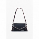 Desigual Bolso efecto piel costuras mediano 25WAXPBE-2000
