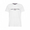 CAMISETA CON LOGO BLANCA
