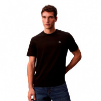 Camiseta holgada con monograma bordado