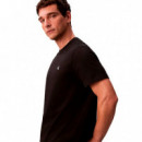 Camiseta holgada con monograma bordado