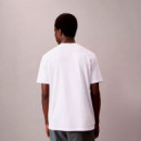 Camiseta holgada con monograma bordado