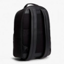 Mochila con parche con logo