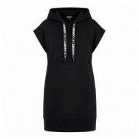 VESTIDO TWO TONE LOGO DRAWCORD SNEAKER