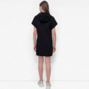 VESTIDO TWO TONE LOGO DRAWCORD SNEAKER