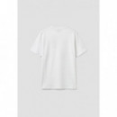 Camiseta regular fit de punto de algodón con estampado de calavera de Antony Morato