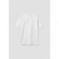 Camiseta regular fit de punto de algodón con estampado de calavera de Antony Morato
