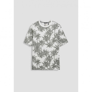 Camiseta relaxed fit con estampado veraniego de Antony Morato