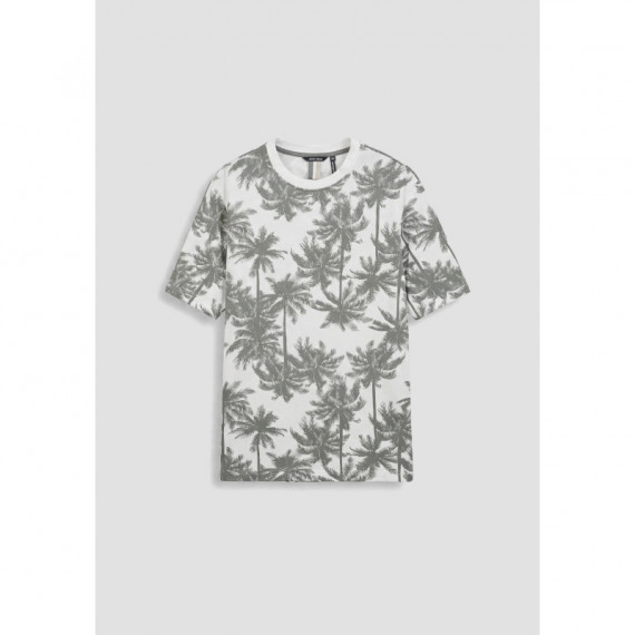 Camiseta relaxed fit con estampado veraniego de Antony Morato