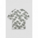 Camiseta relaxed fit con estampado veraniego de Antony Morato