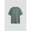 Camiseta regular fit de mezcla de algodón interlock de Antony Morato