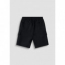 Pantalones cortos regular fit de mezcla de algodón con bolsillos de Antony Morato