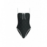 KARL LAGERFELD - kl polka dot cheeky ss - b32 - B3W46018/b32