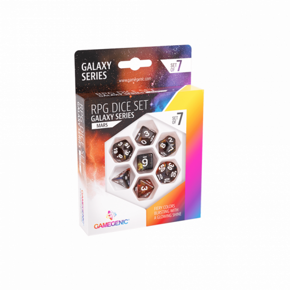 Set Dados Mars Rpg  GAMEGENIC