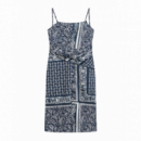 Vestidos Vestido ESE O ESE Cassis Estampado Paisley Azul