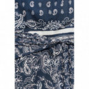 Vestidos Vestido ESE O ESE Cassis Estampado Paisley Azul