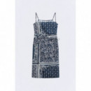 Vestidos Vestido ESE O ESE Cassis Estampado Paisley Azul