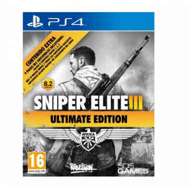 PS4 SNIPER ELITE 3 ULTIMATE ED. ( 9 DLC )