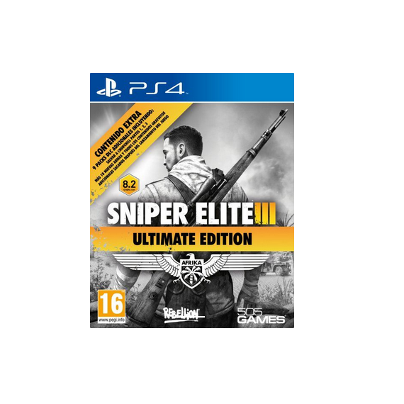 PS4 SNIPER ELITE 3 ULTIMATE ED. ( 9 DLC )