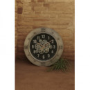 RELOJ MECANISMO GRIS