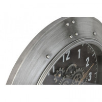 RELOJ MECANISMO GRIS