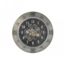 RELOJ MECANISMO GRIS