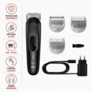 CORTAPELOS DE BATERÍA RECARGABLE NEGRO BRAUN