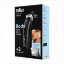 CORTAPELOS DE BATERÍA RECARGABLE NEGRO BRAUN