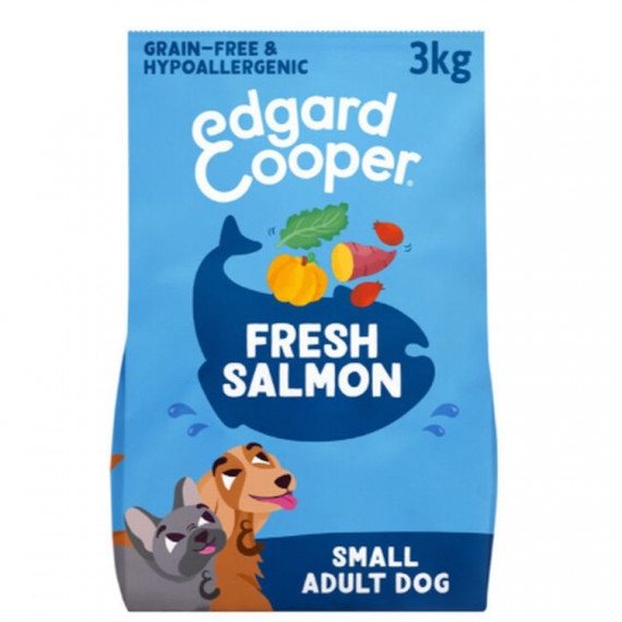 Edgard&cooper Perro Adulto Pequeño Salmon Hipoalergenico 3 K  EDGARD & COOPER