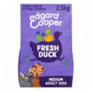 Edgard&cooper Perro Adulto Mediano Pato Hipoalergenico 2.5 K  EDGARD & COOPER