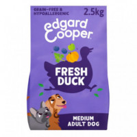 Edgard&cooper Perro Adulto Mediano Pato Hipoalergenico 7 Kg  EDGARD & COOPER
