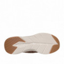 Skechers Hands Free Slip-ins: Contour Foam - Cozy Fit Cordelux 232618-BRN