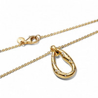 PANDORA Collar Chapado en Oro 364666C01