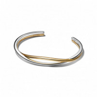 PANDORA Brazalete Abierto y Chapado en Oro 564656C00