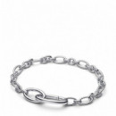 PANDORA Pulsera de Eslabones Ovalados 594678C00