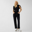 Guess Athleisure Camiseta negra V6YP09 K4312-JBLK