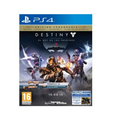 PS4 DESTINY : EL REY DE LOS POSEIDOS ED. LEGENDARIA