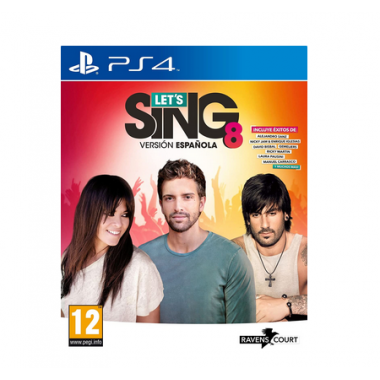 PS4 LETS SING 8 VERSION ESP.
