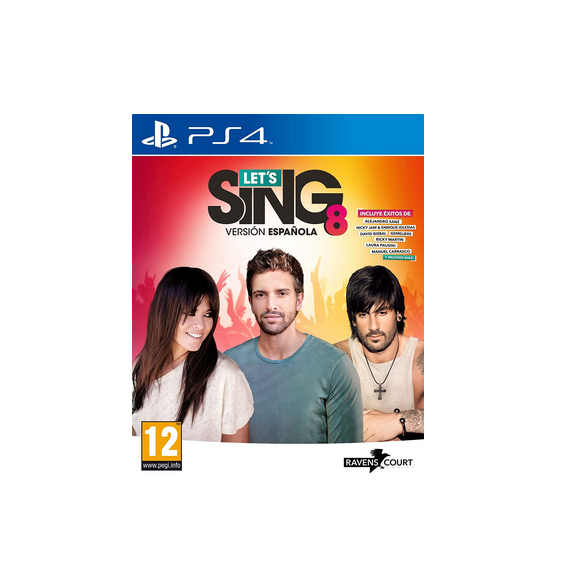 PS4 LETS SING 8 VERSION ESP.
