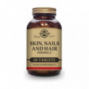 SKIN,NAILS,AND HAIR 60 COMPRIMIDOS SOLGAR
