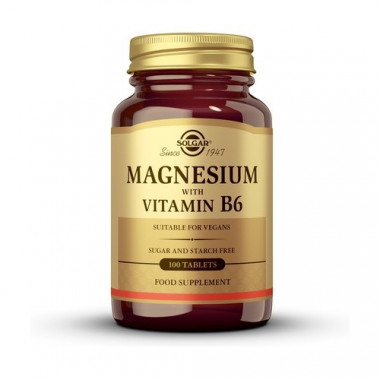 Magnesium B6 100 Comprimidos SOLGAR