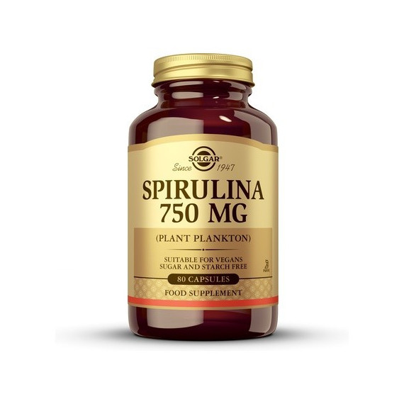 Espirulina 750 Mg 100 Comprimidos SOLGAR