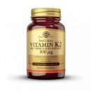 Vitamina K2 100 Mcg 50 Capsulas SOLGAR