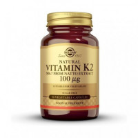 Vitamina K2 100 Mcg 50 Capsulas SOLGAR