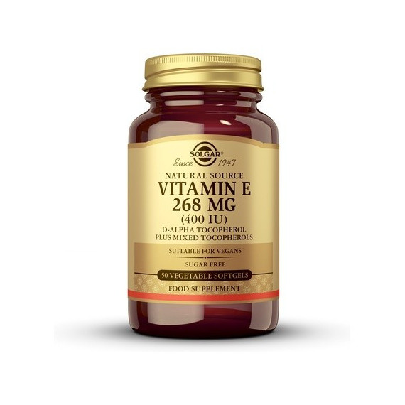 Vitamina E 400UI 50 Capsulas SOLGAR