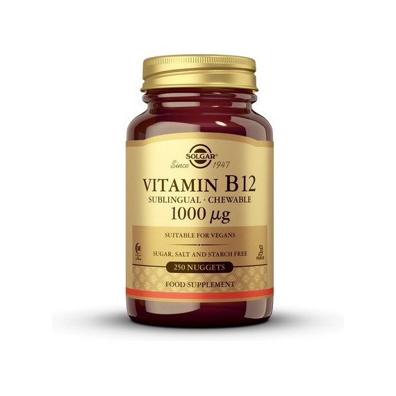 Vitamina B12 1000MCG 100 Comprimidos SOLGAR