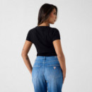 Guess  Camiseta negra W6YI31 K4350-JBLK