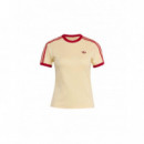 ADIDAS ORIGINALS - Pstripe Ss Tee - Warvan Tmvire Prelsc - KS9994/WARVAN Tmvire Prelsc