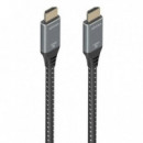 Cable HDMI 2.1 8K AISENS A150-0876 Macho-macho 5M Trenzado Gris/negro