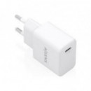 Cargador de Pared AISENS Gan 20W Pd 3.0 Qc 3.0 1XUSB-C Blanco (A110-1023)