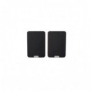 Pareja de Altavoces AIWA SPA-200, 2X25W Rms, Color Negro